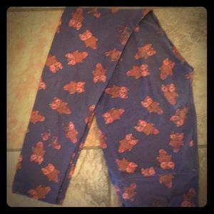 LuLaRoe OS Owl Leggings
